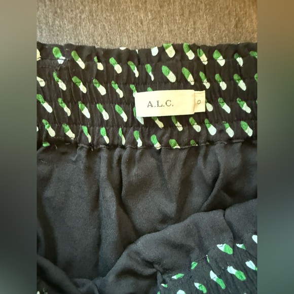 A.L.C. - Happy Pill Print Silk Skirt - Picture 3 of 3